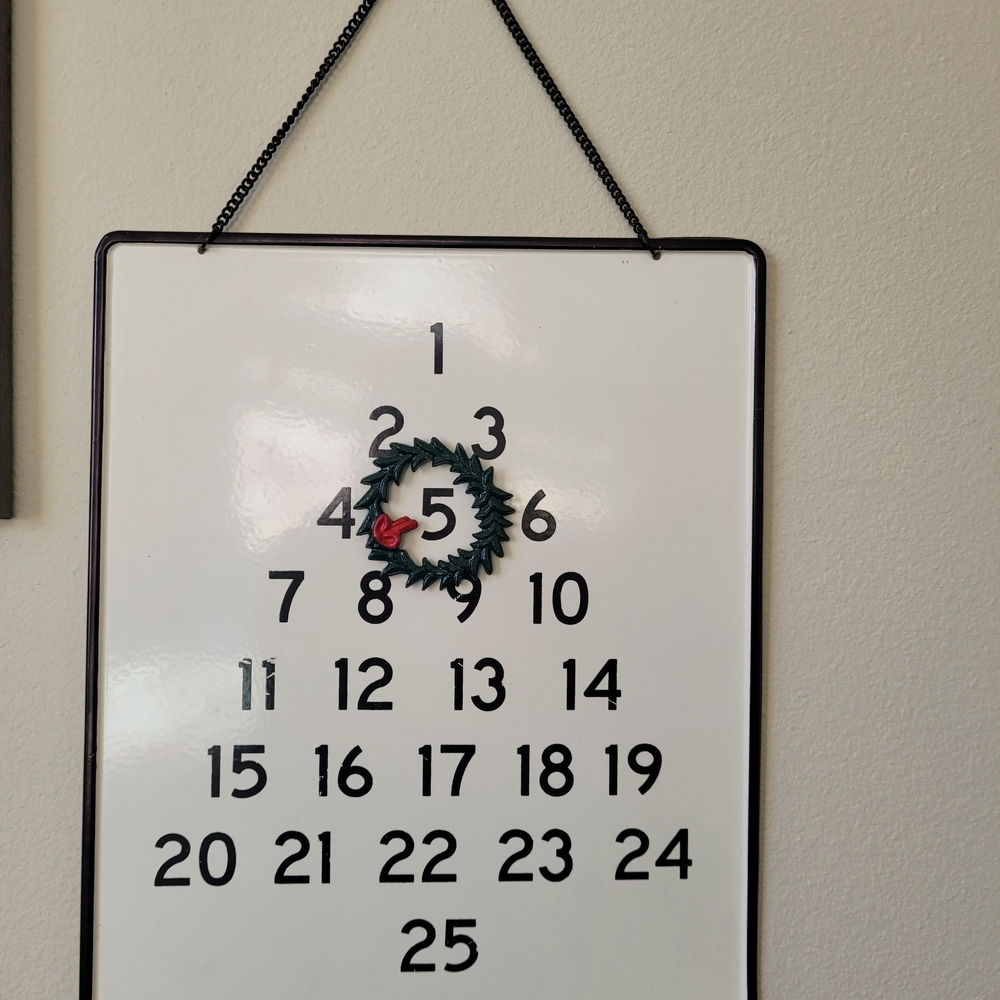 Hearth & Hand Black and White Perpetual Calendar